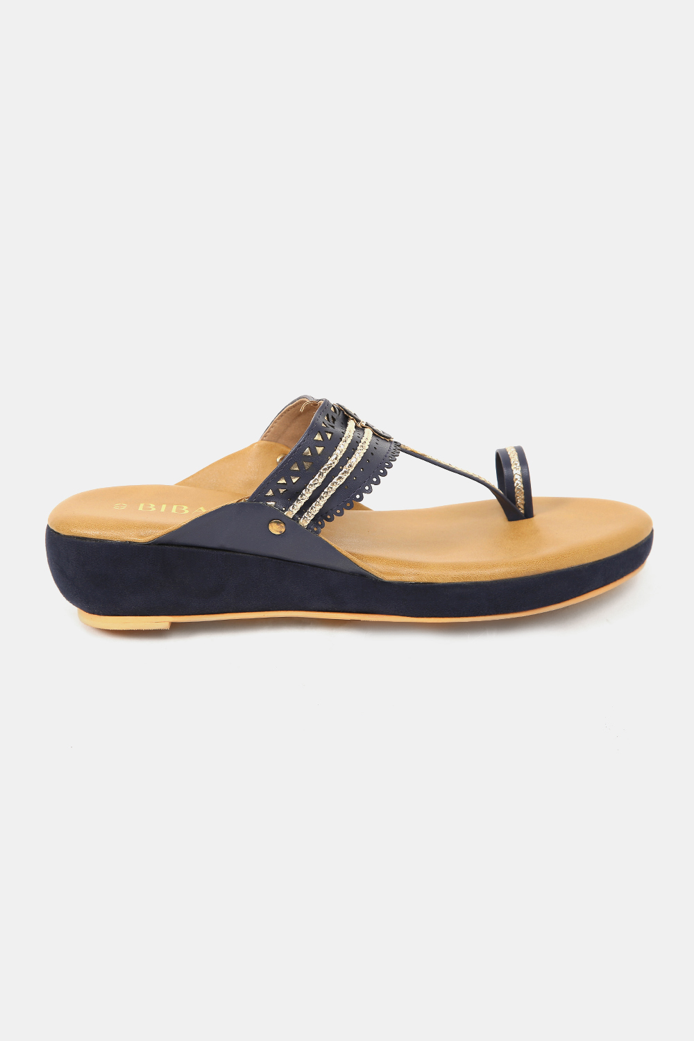 Blue Casual Flats image number 2