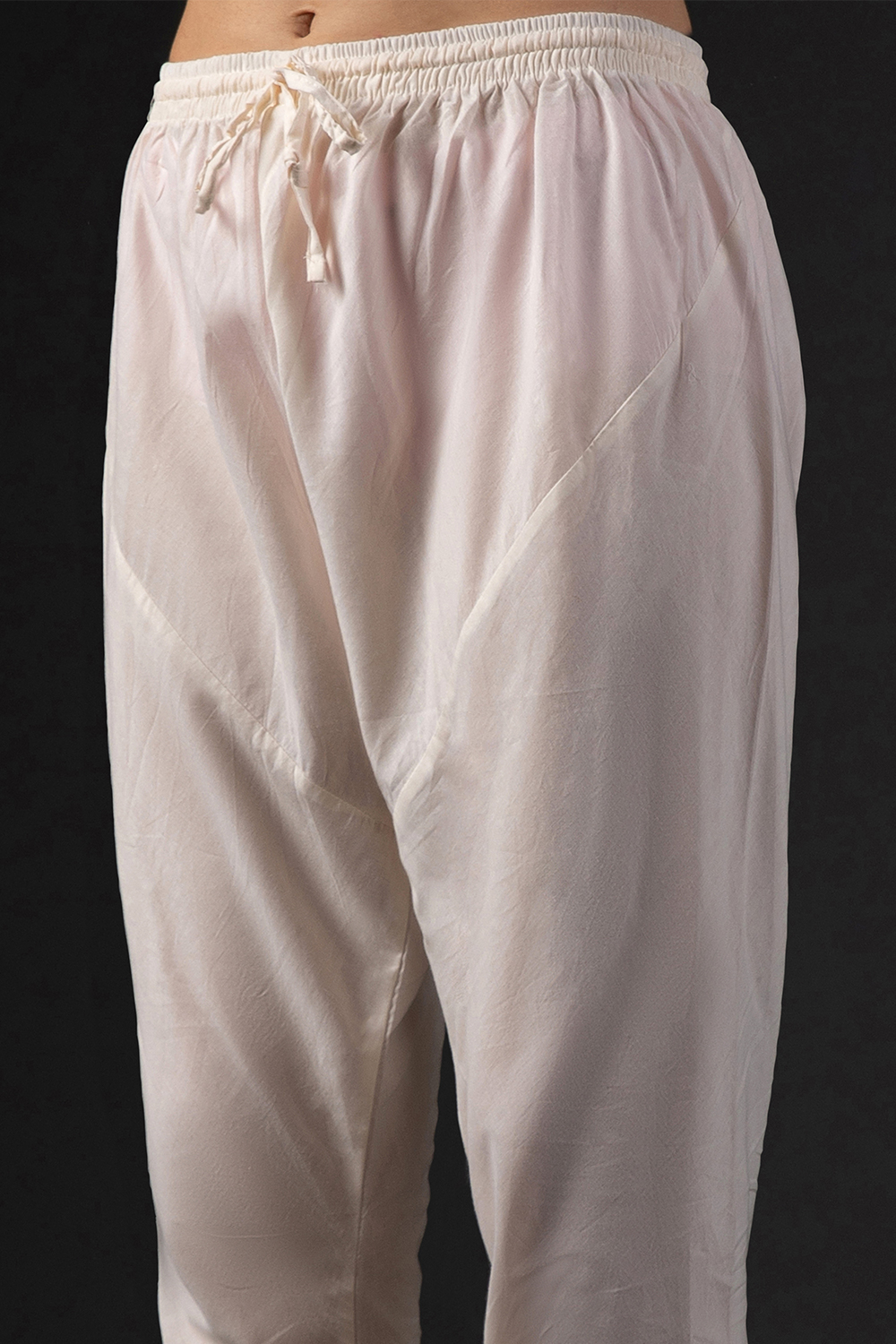 Black Cotton Silk Anarkali Printed Suit Set image number 2