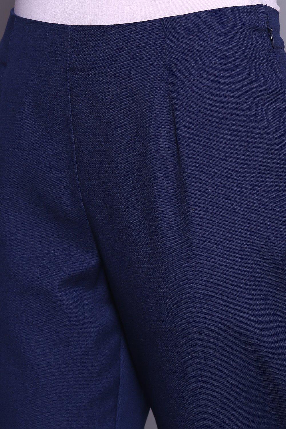 NBD Tara Boucle Knit Pant in Scuba Blue