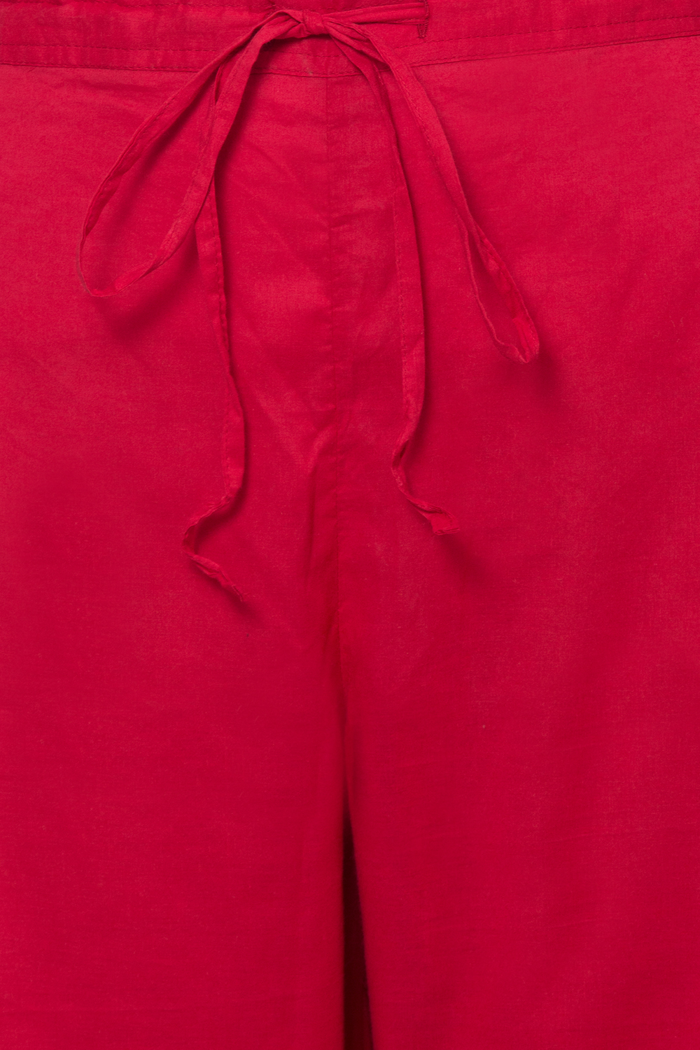 Red Cotton Palazzo image number 1