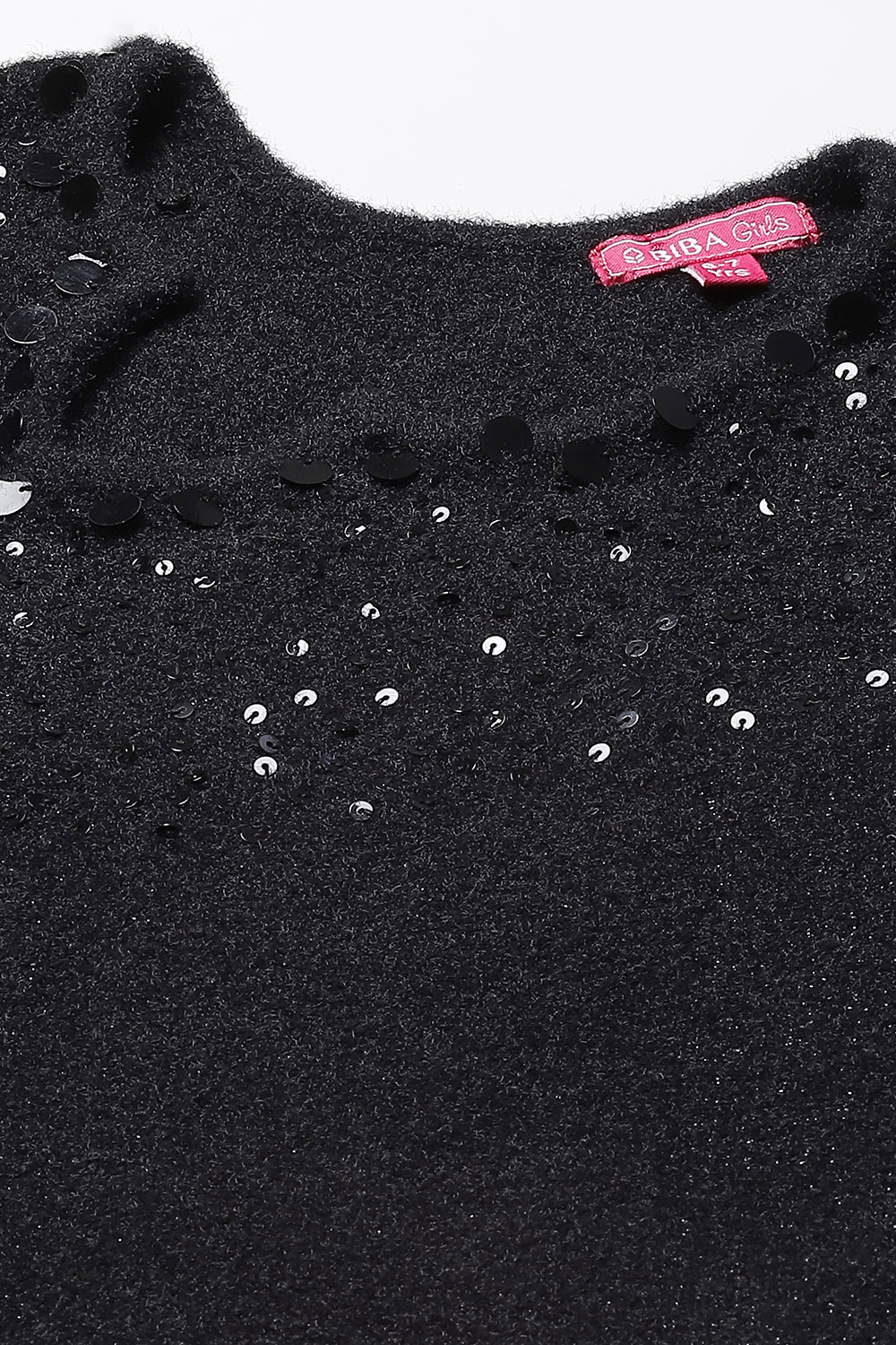 Off White Nylon Yarndyed Top image number 1