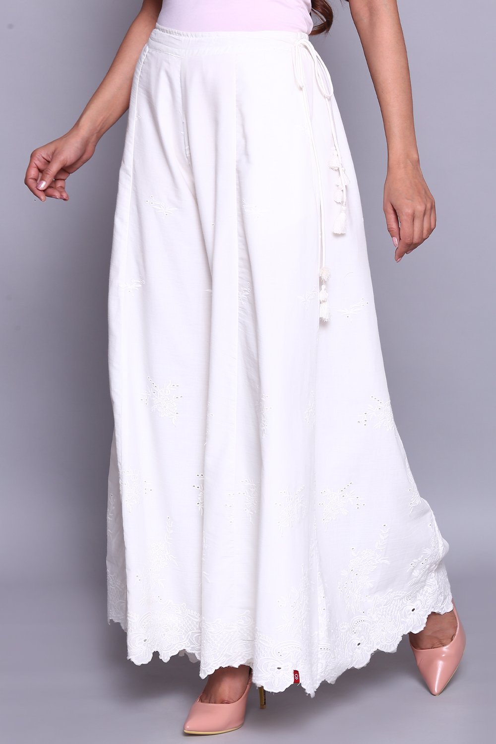 Biba white best sale palazzo