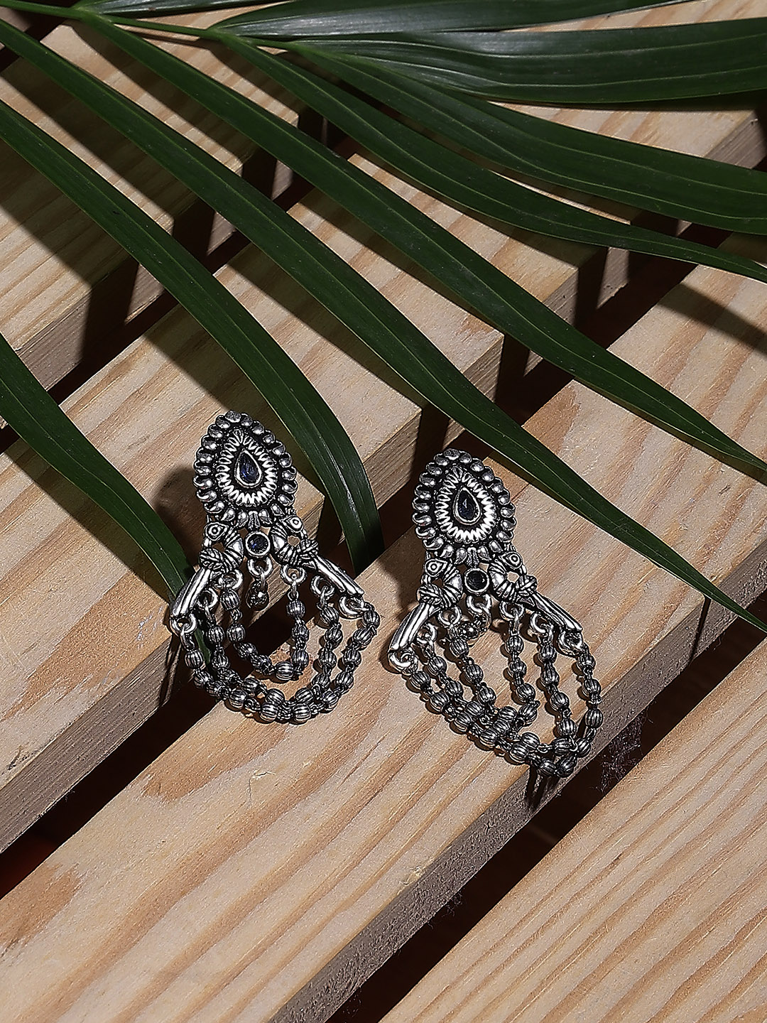 Blue Earrings image number 0