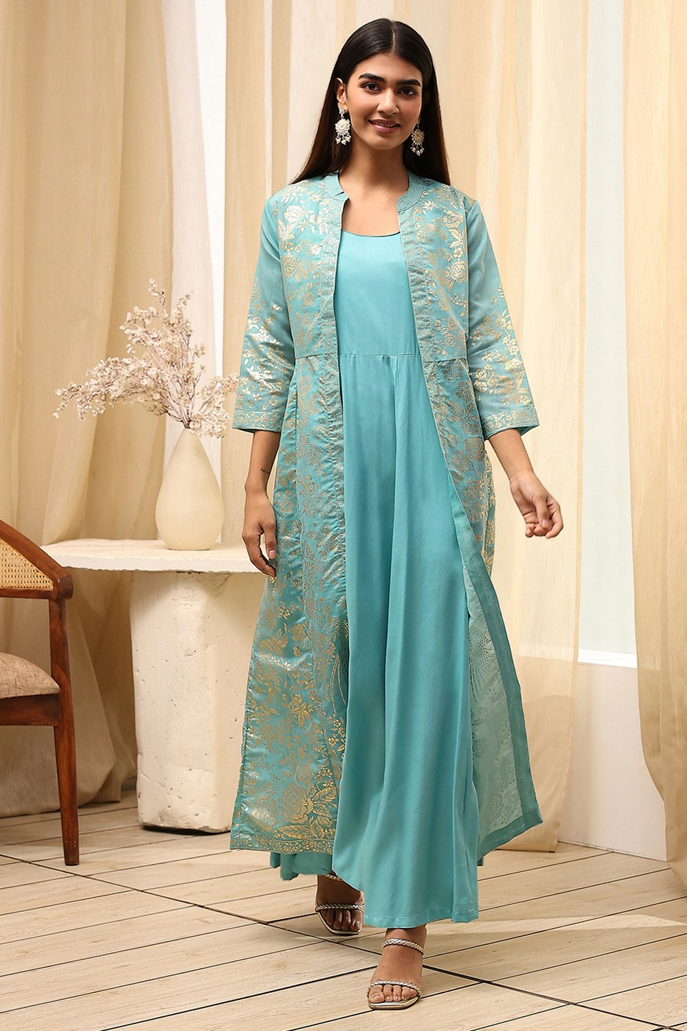 Cherry Polyester  Dress image number 6