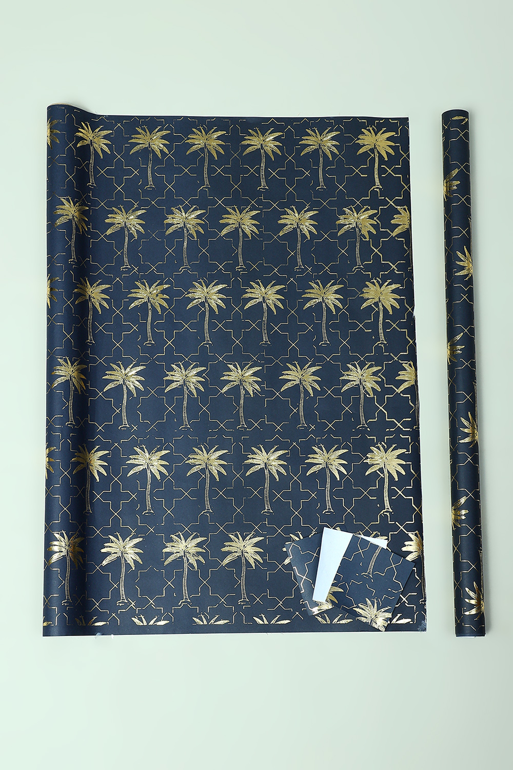 Navy Blue Gift Wrapping Paper at Biba India
