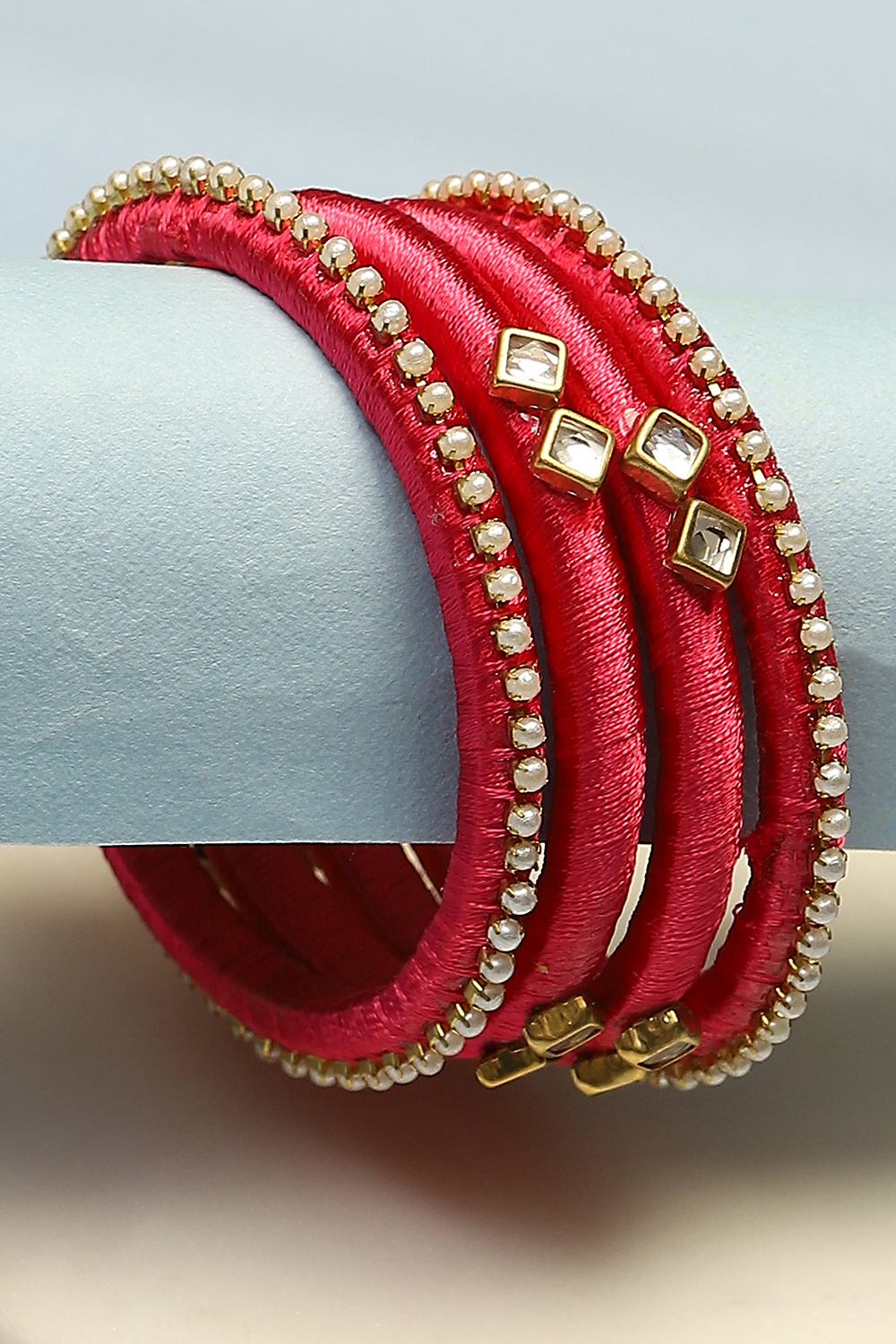 Bright Pink Kids Bangles image number 0