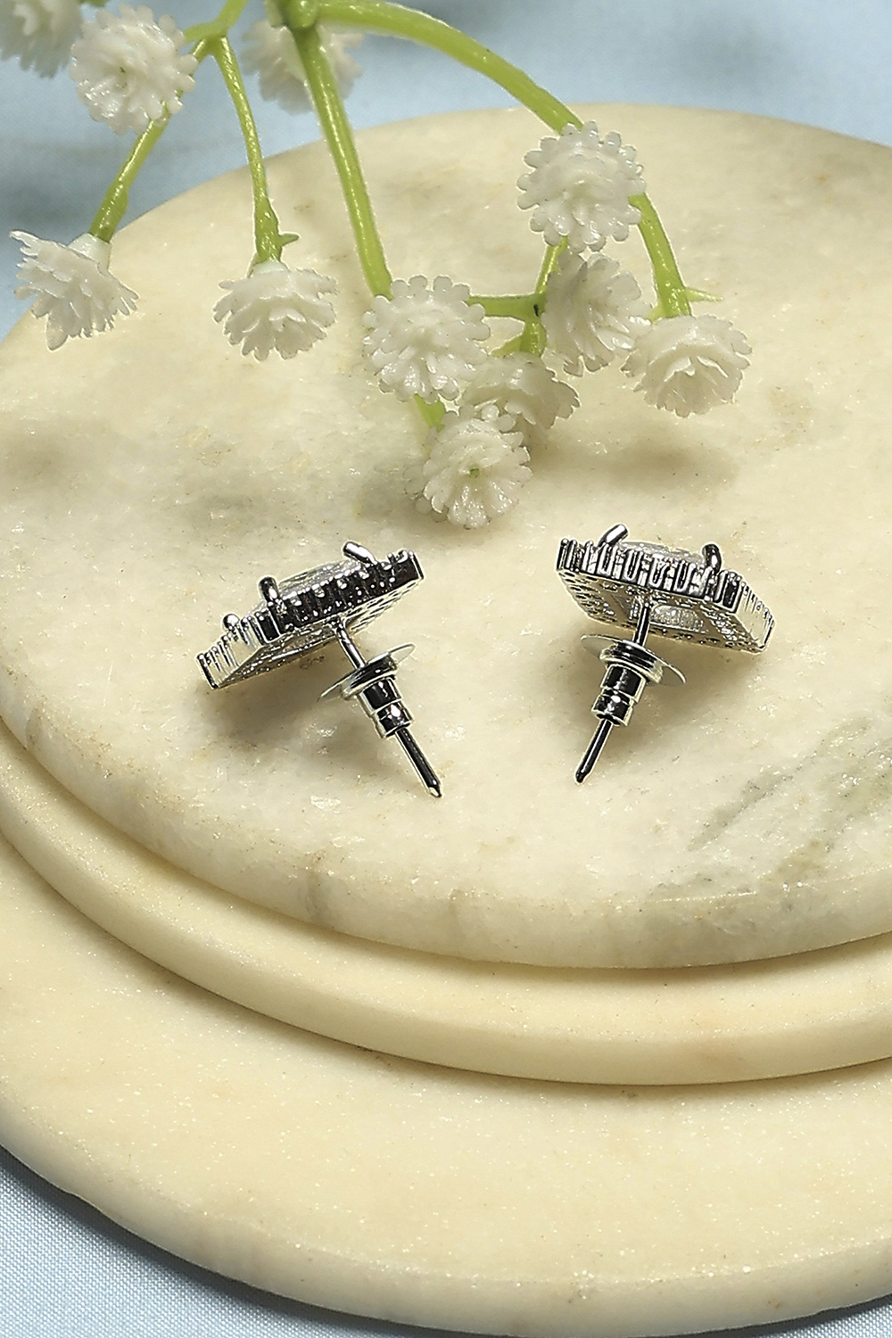 White Brass Studs image number 2