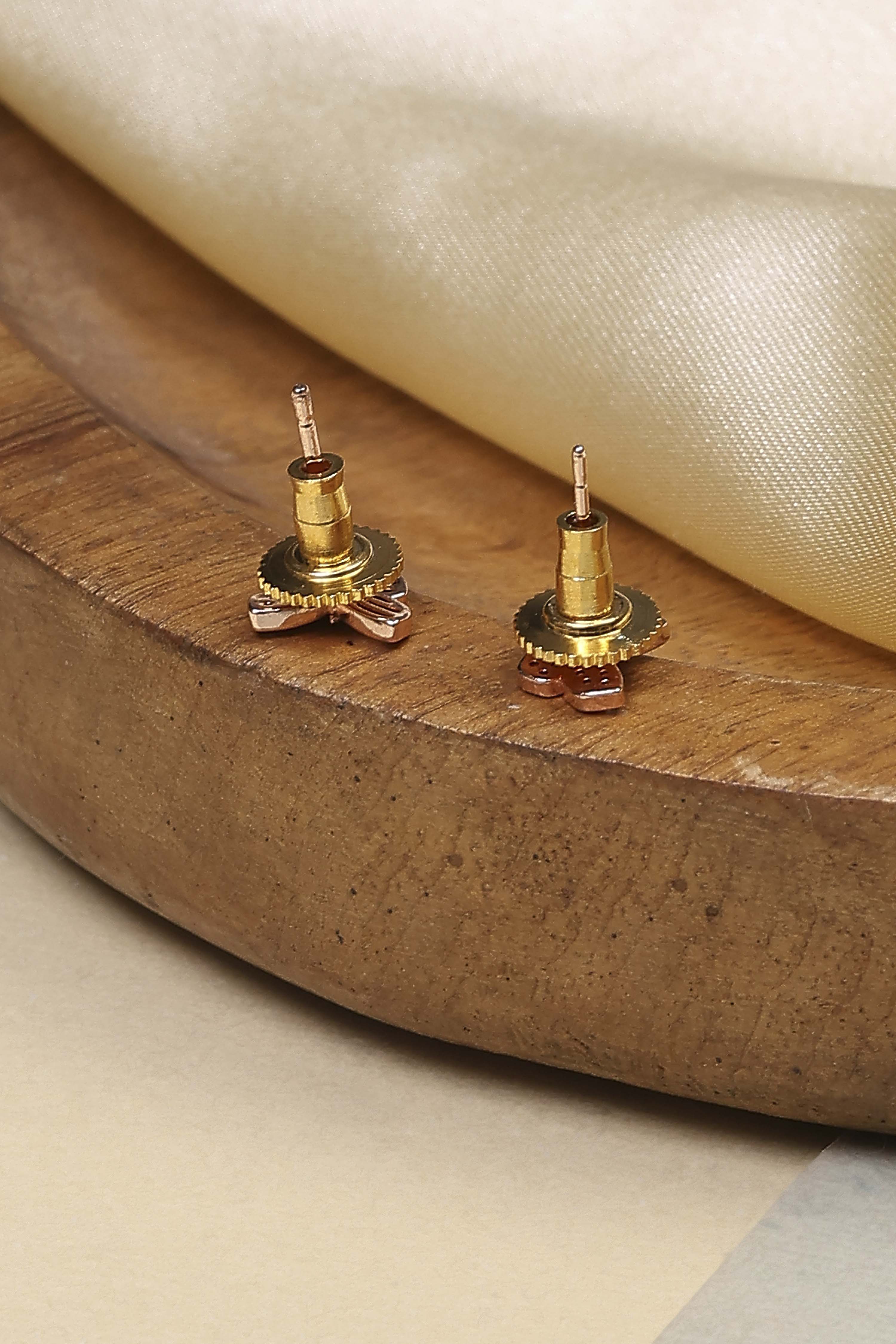 White Brass Studs image number 2