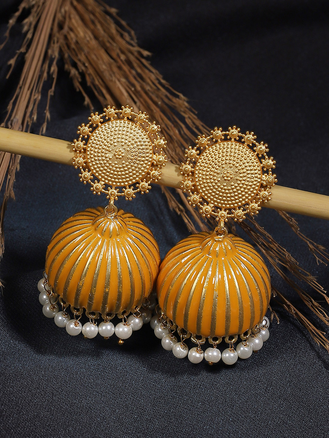Yellow Earrings image number 0