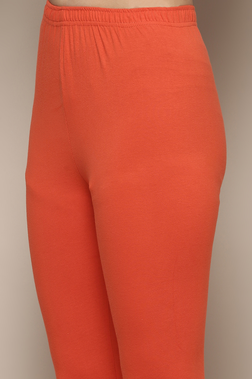 Violet Jersey Anarkali Kurta Churidar Suit Set image number 2