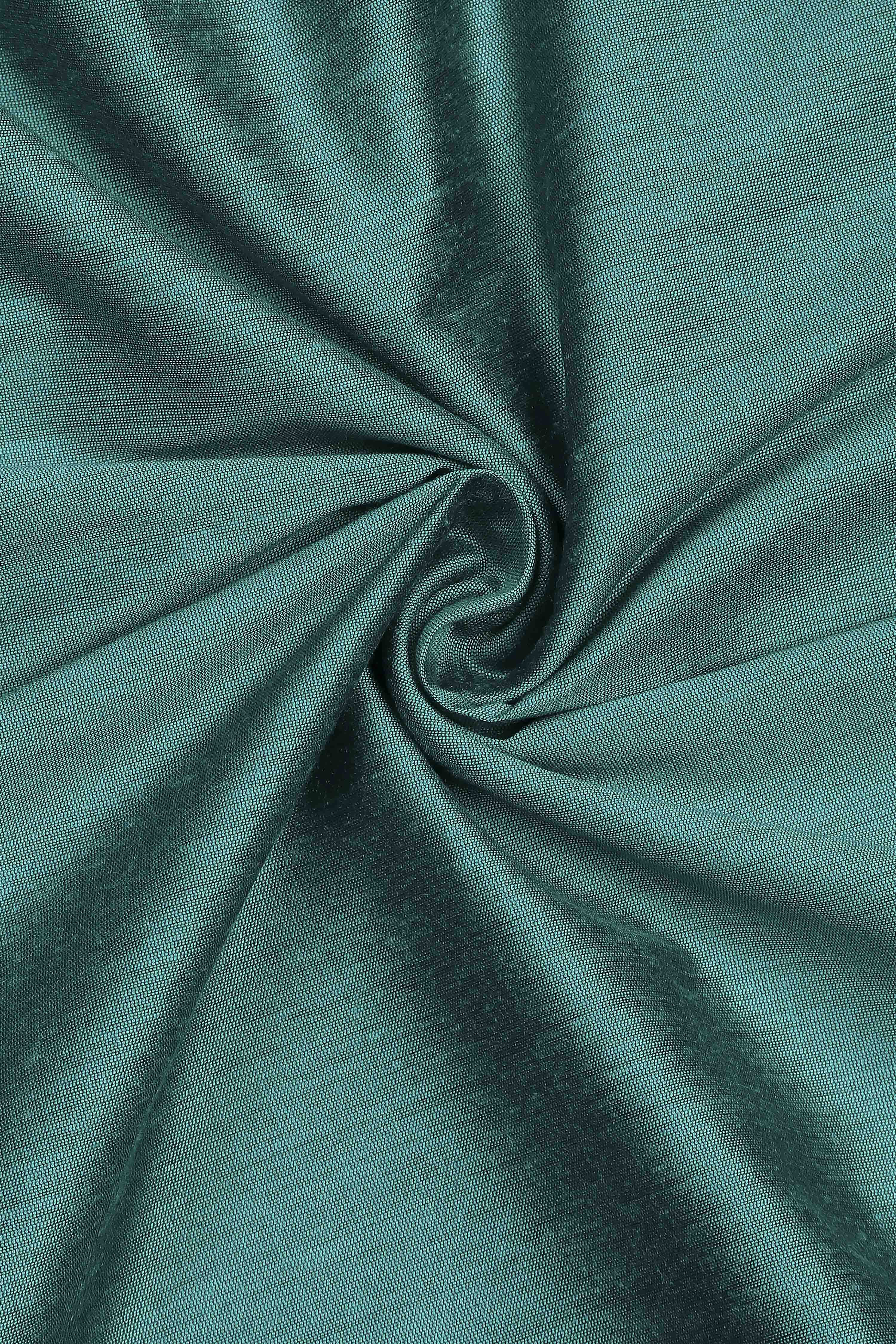 Rust Cotton Jamdani Unstitched Suit Set image number 2