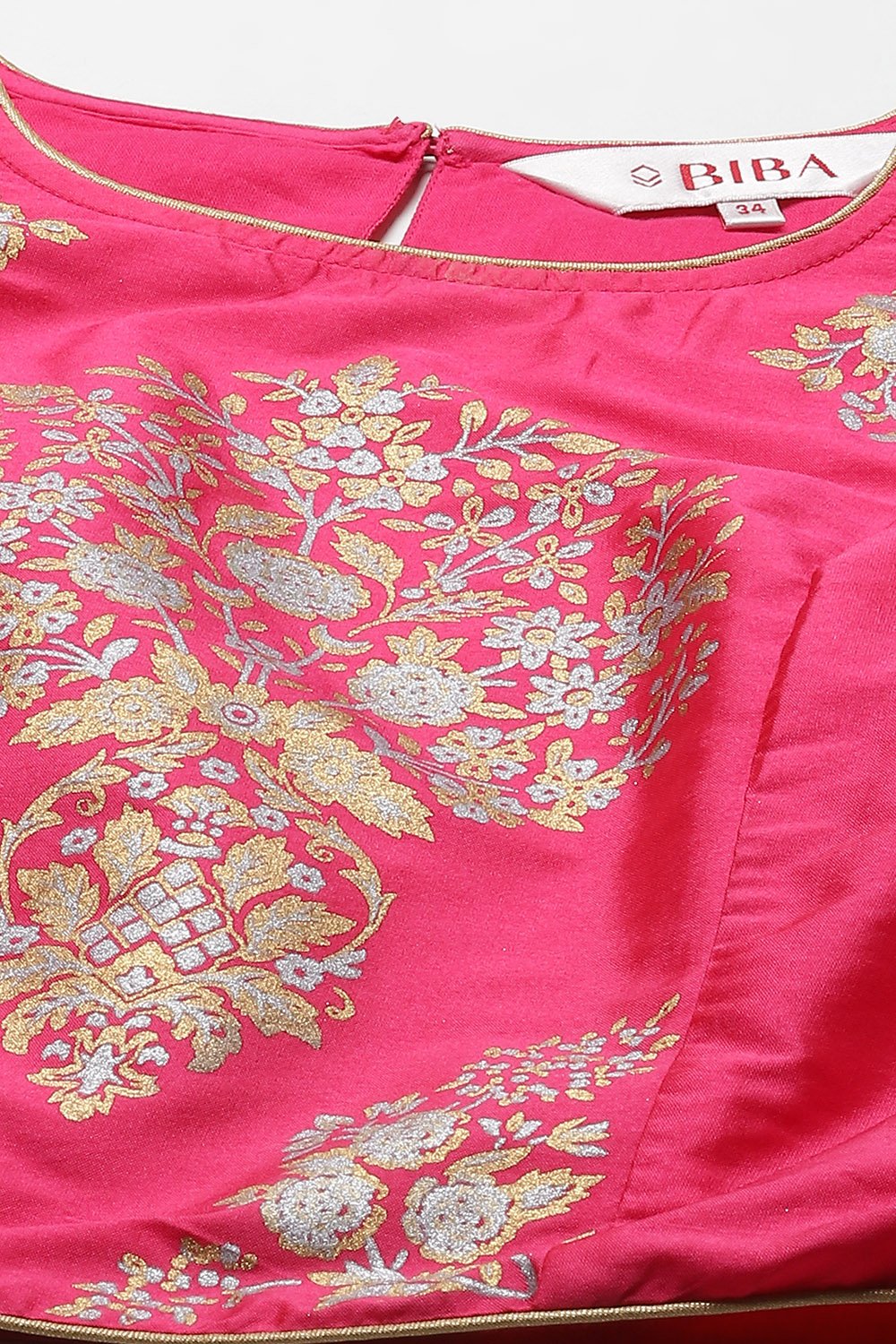 Fuschia Art Silk Lehenga Set image number 1