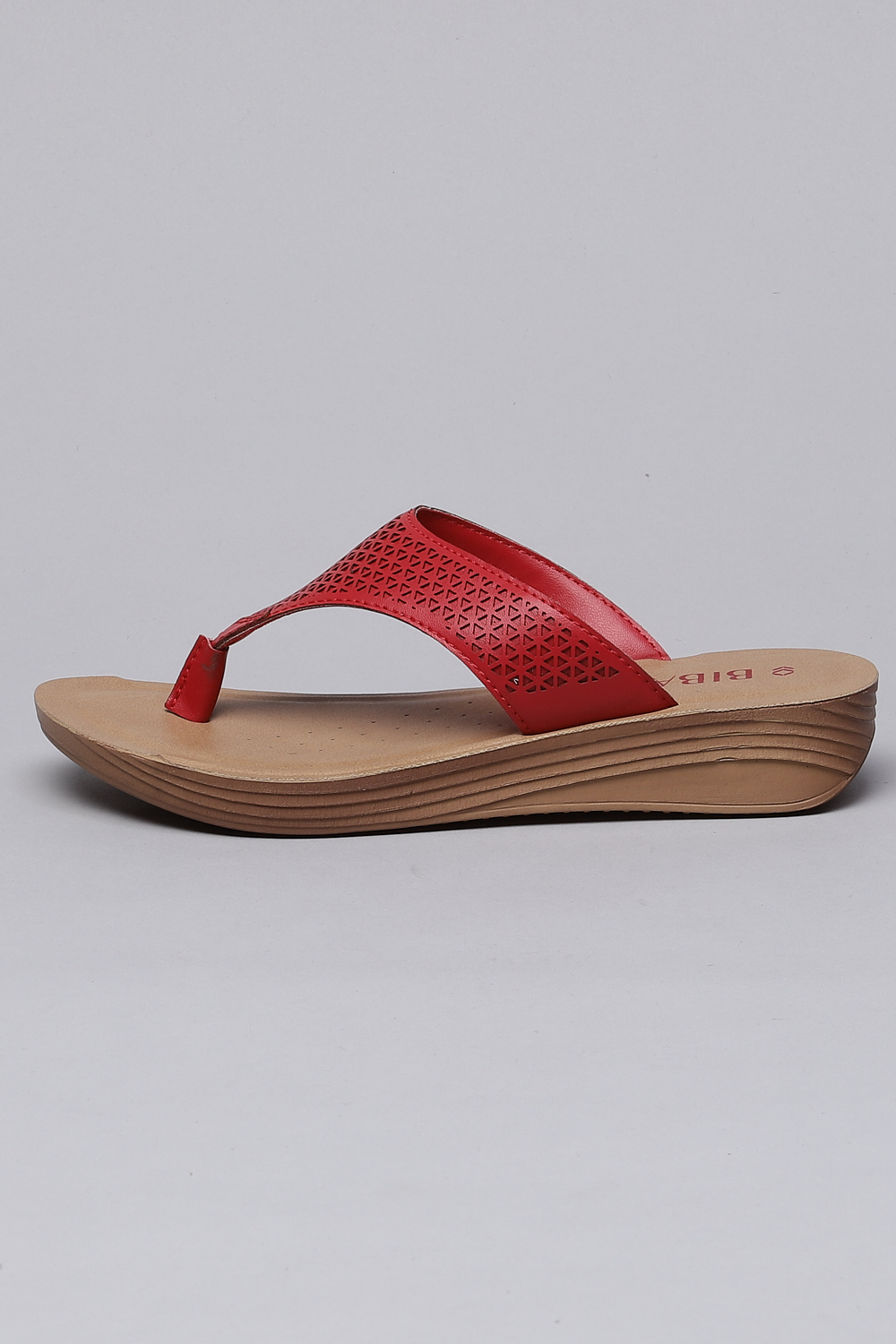 Red Pu Formal Flats image number 4