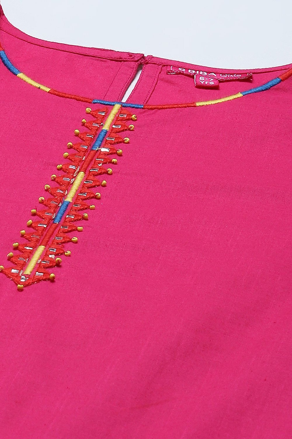 Blue Cotton Straight Solid Kurta Set image number 1