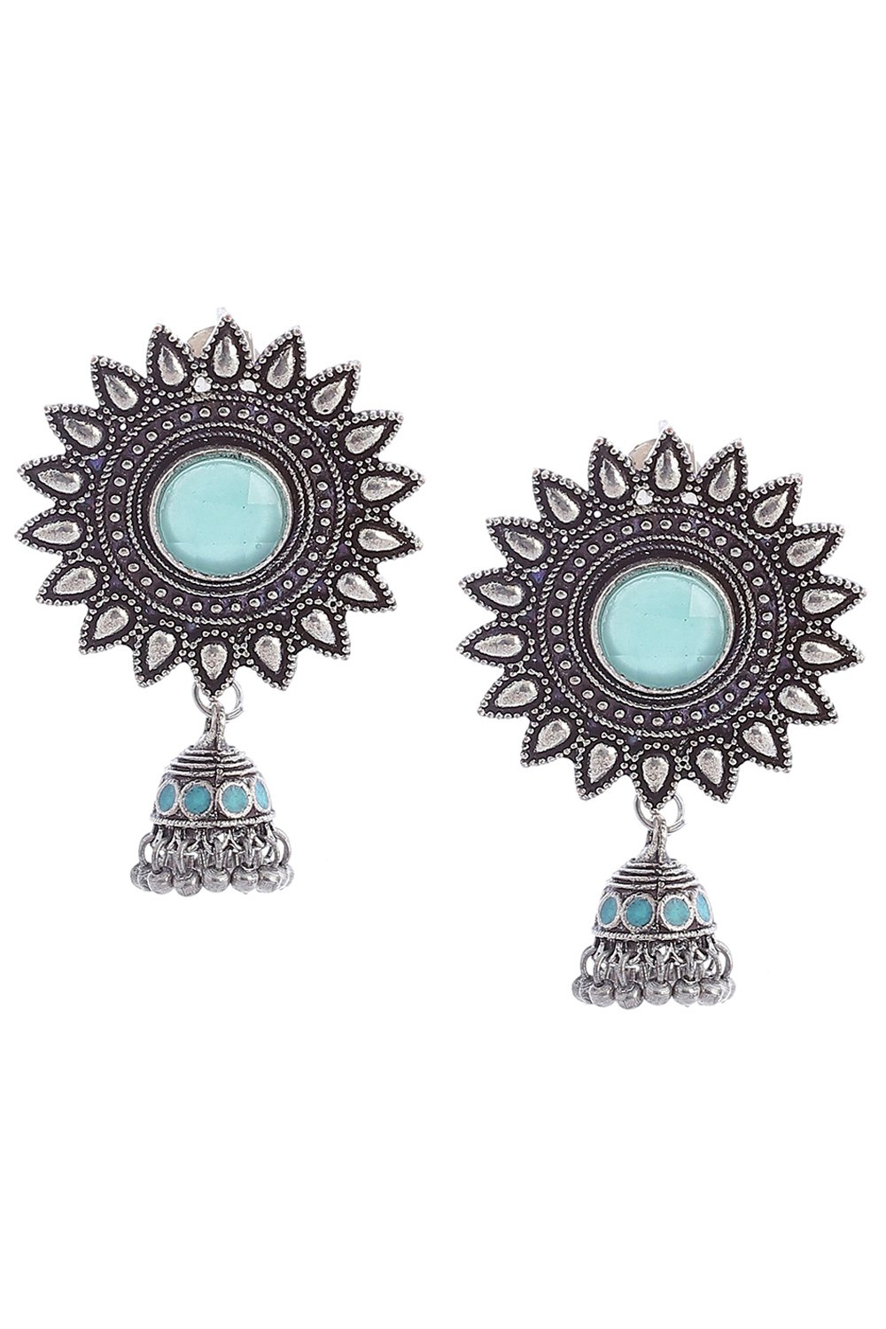 Aqua Earrings image number 2