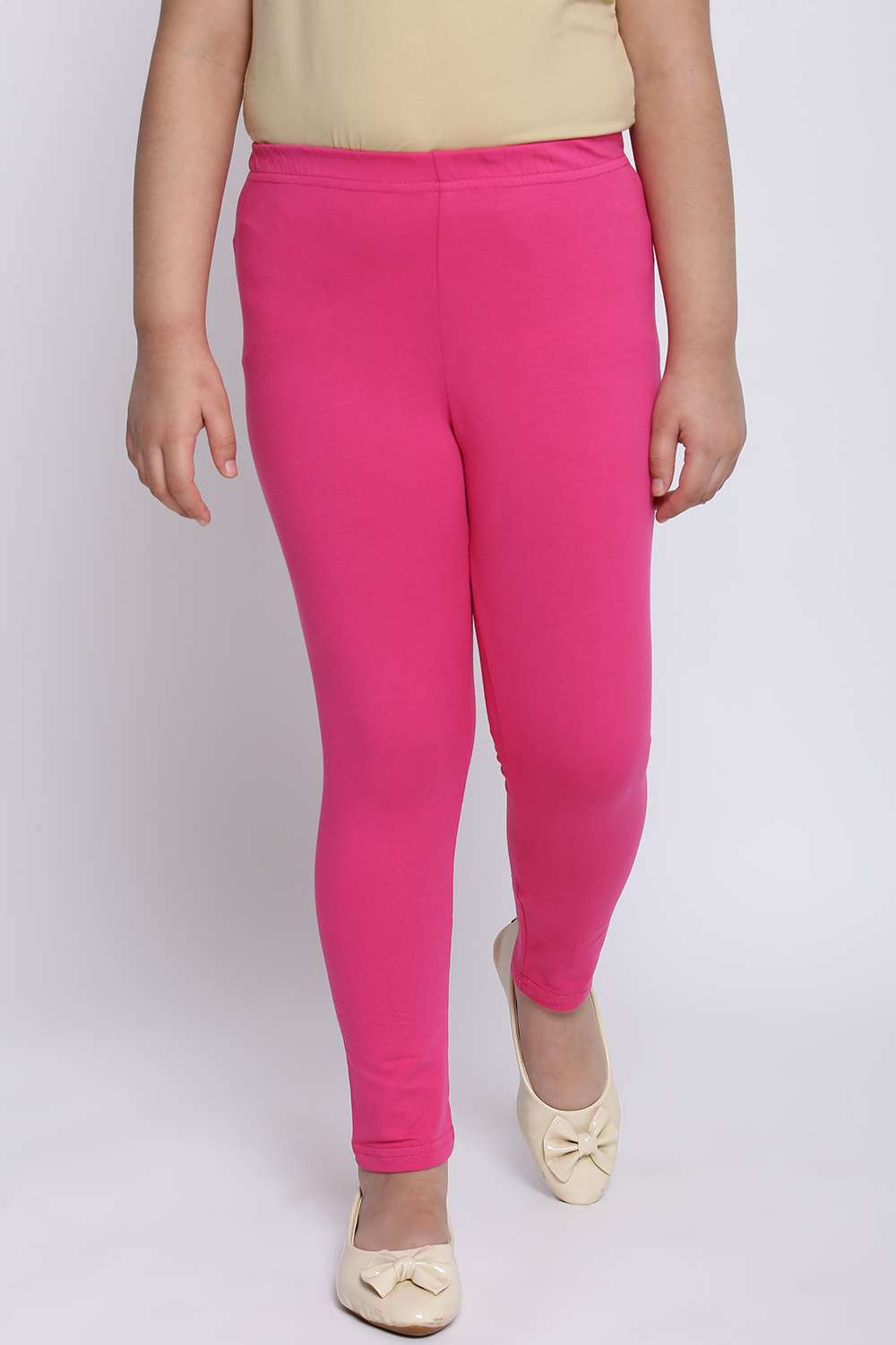 Girls hot pink leggings store