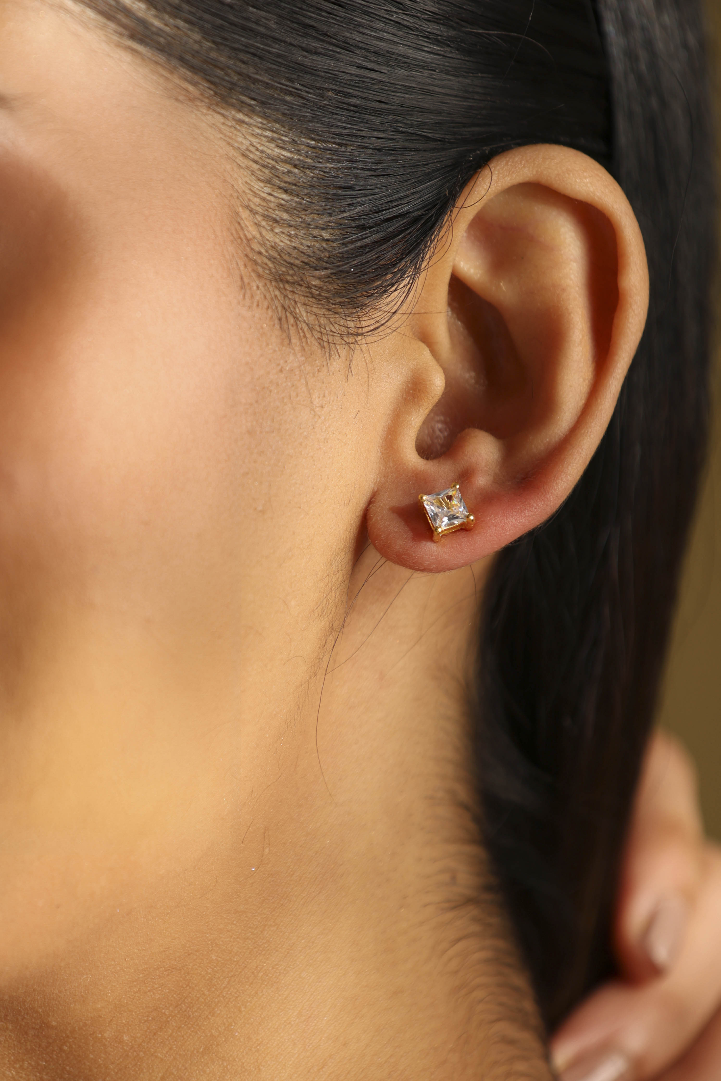 Off White Brass Studs image number 1