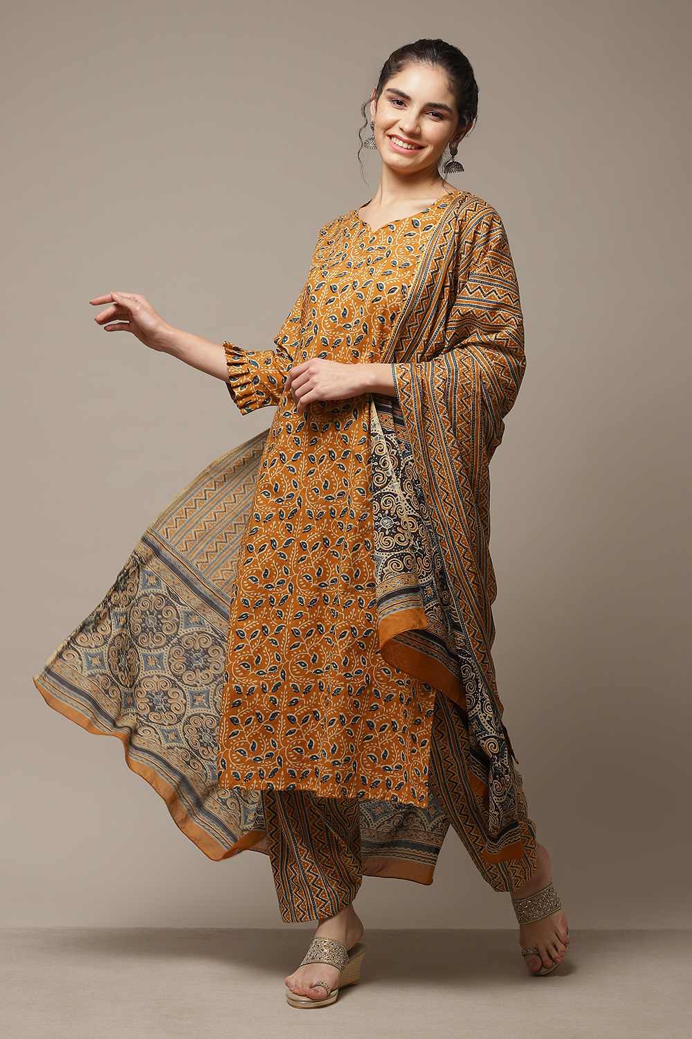 Biba unstitched dress material outlet