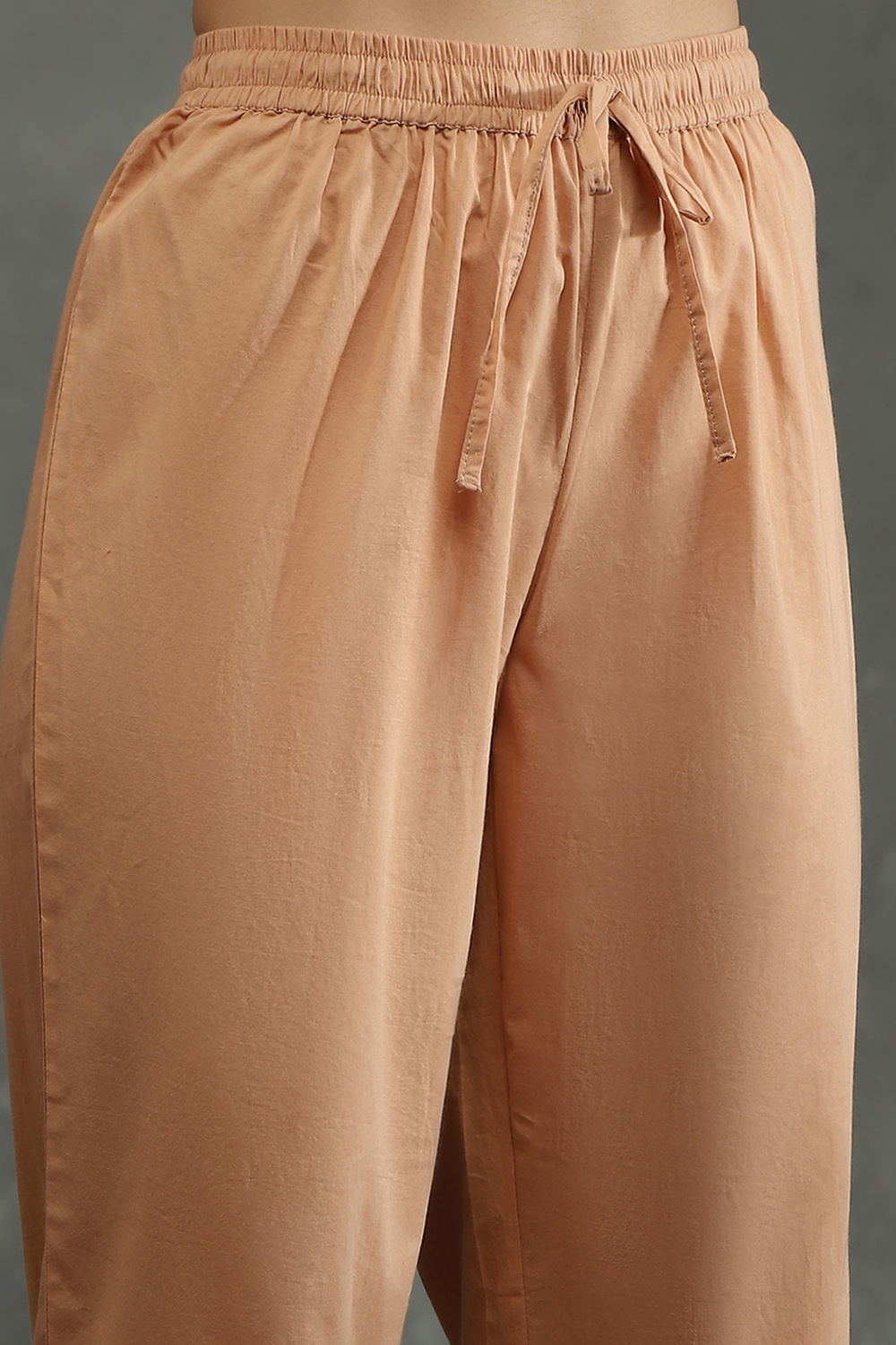 Black Silk Chanderi Floral Printed Straight Kurta Set image number 2