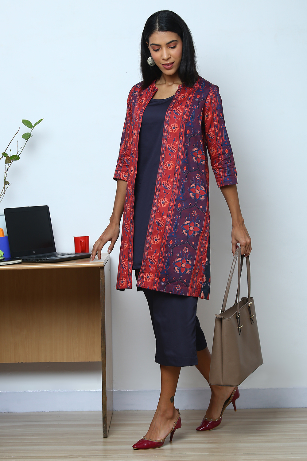 Biba kurtis with deals jacket