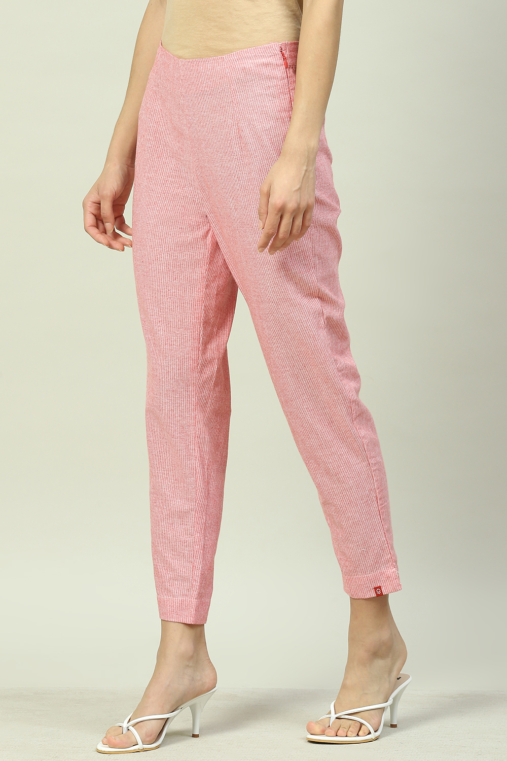 Coral Cotton Narrow Pant image number 2