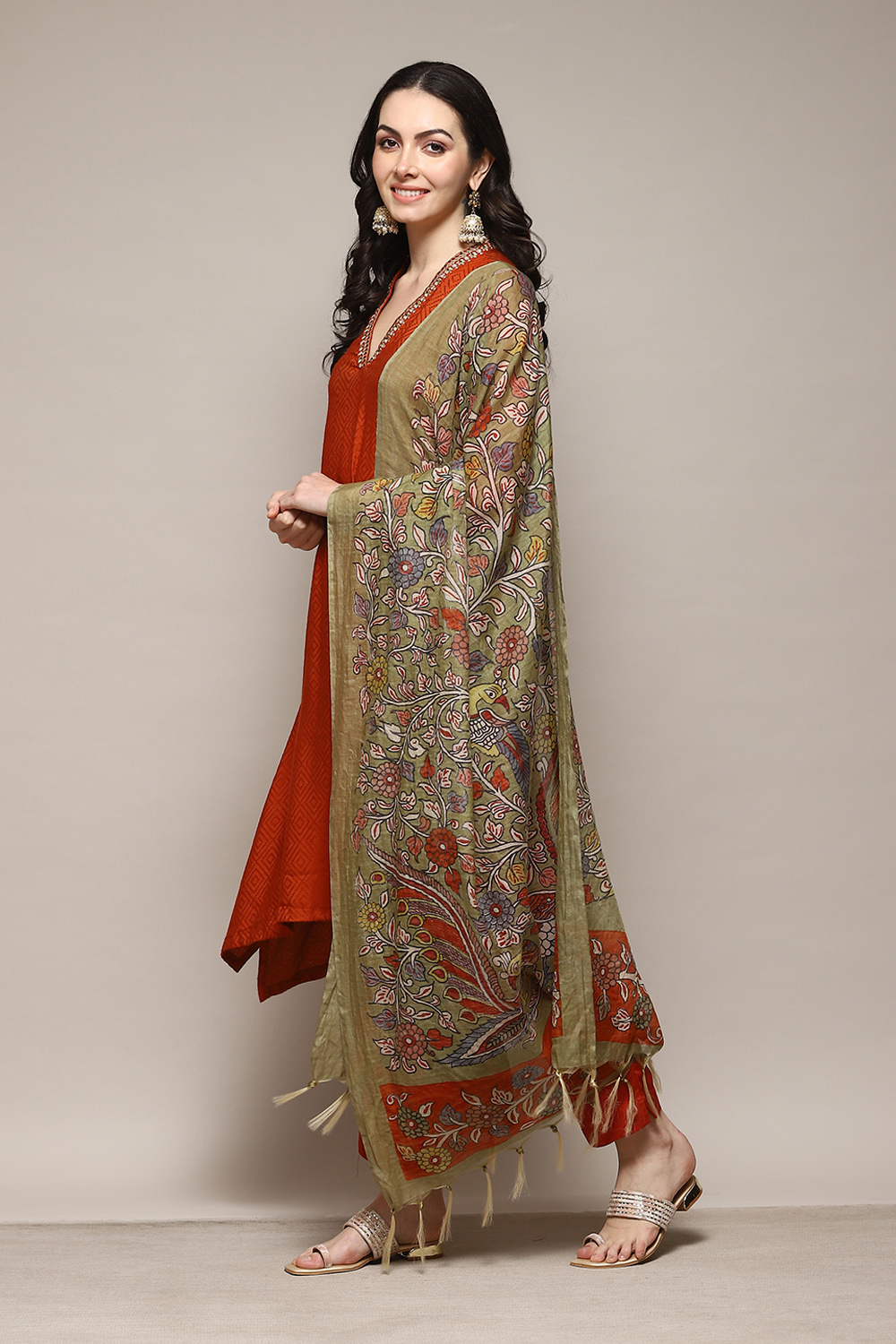 Biba orange on sale suit set