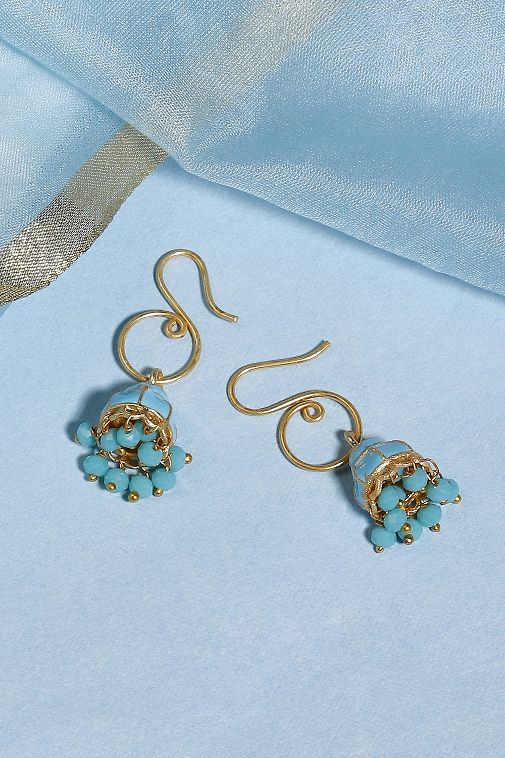 Blue Girls Earrings image number 0