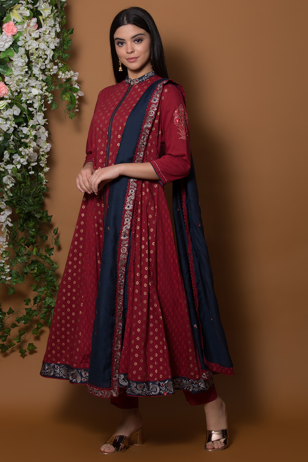 Anju modi sales anarkali suits