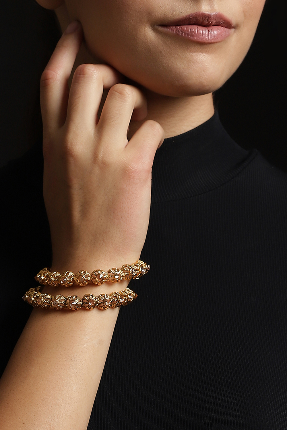 Gold Bangles image number 1