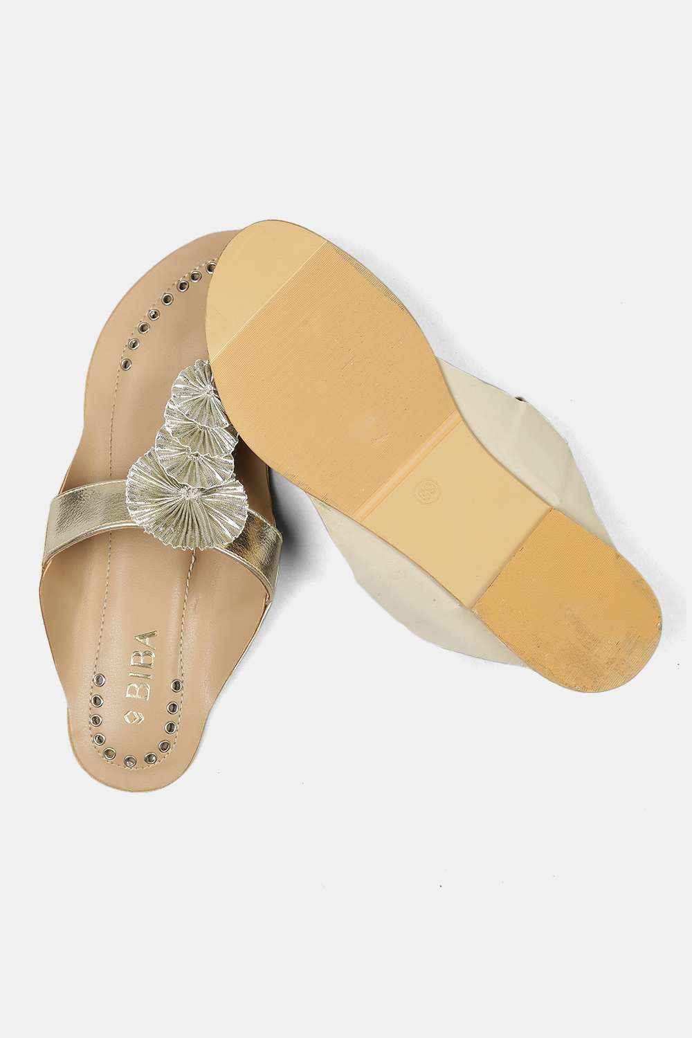 Gold Formal Slippers image number 4