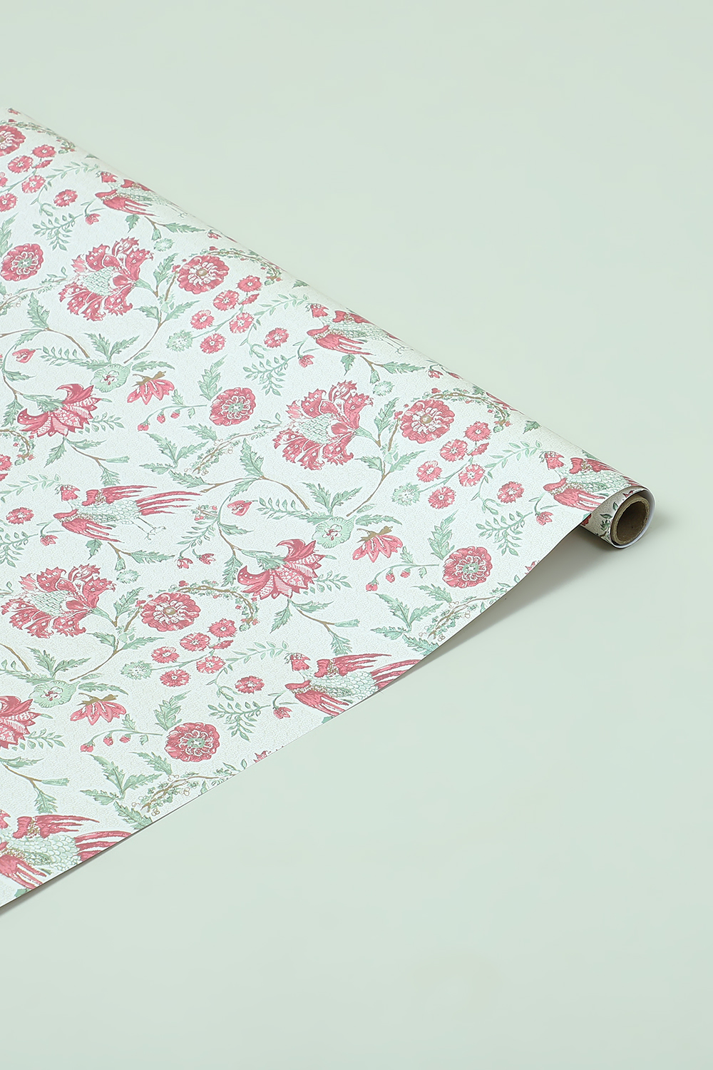 Floral wrapping store paper
