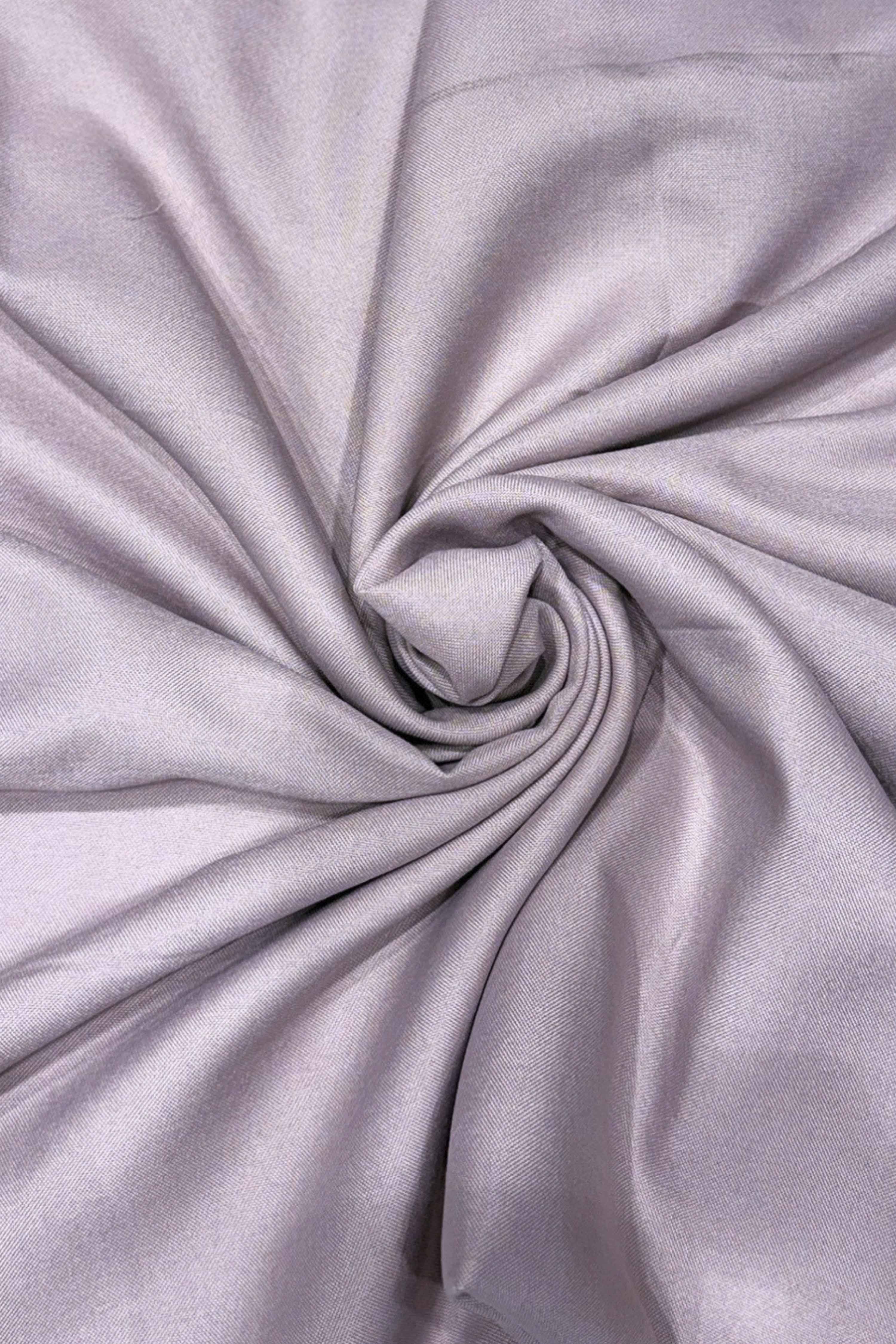 Purple Cotton Printed Unstitched Suit Set image number 3