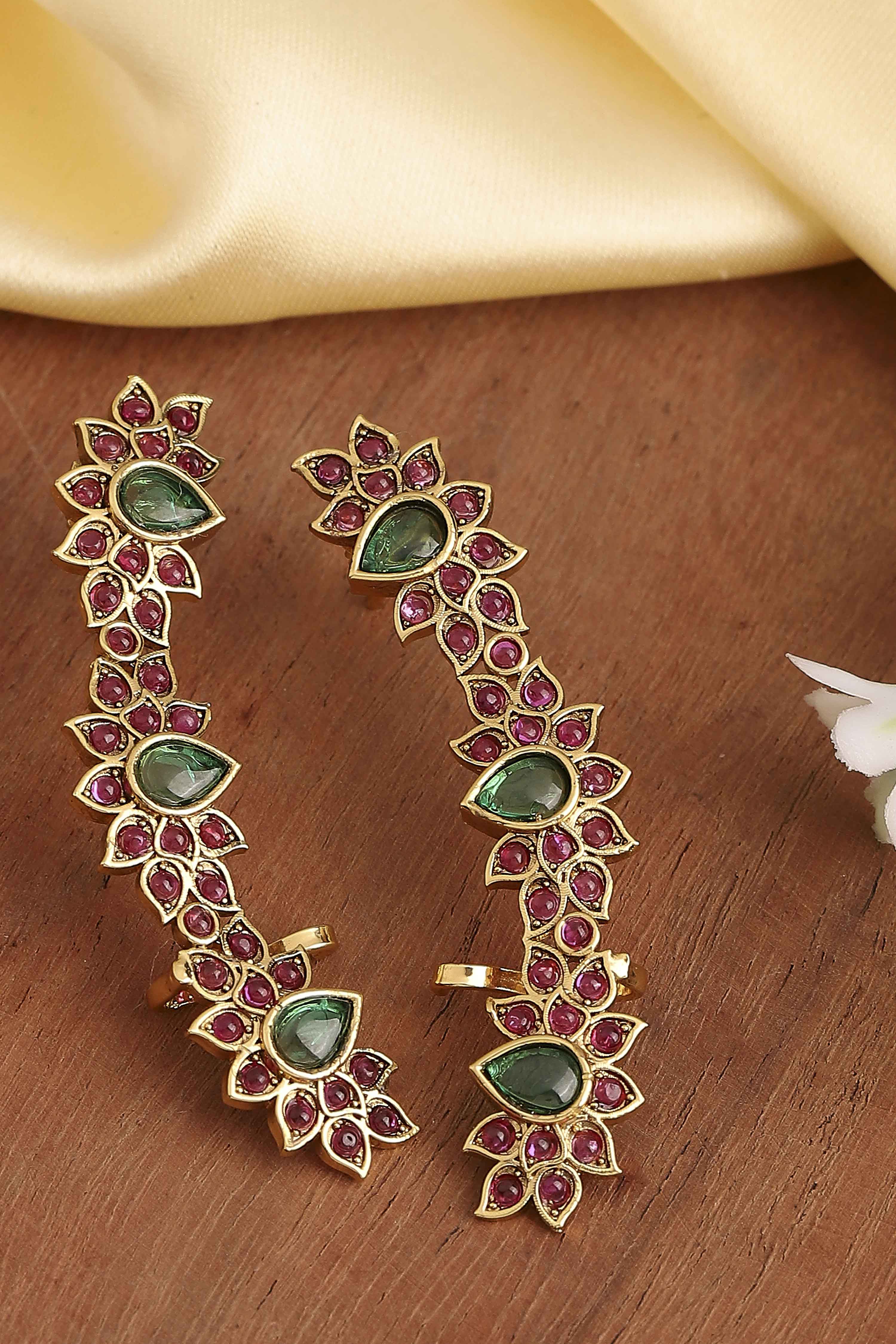 Multi Brass Earcuff image number 0