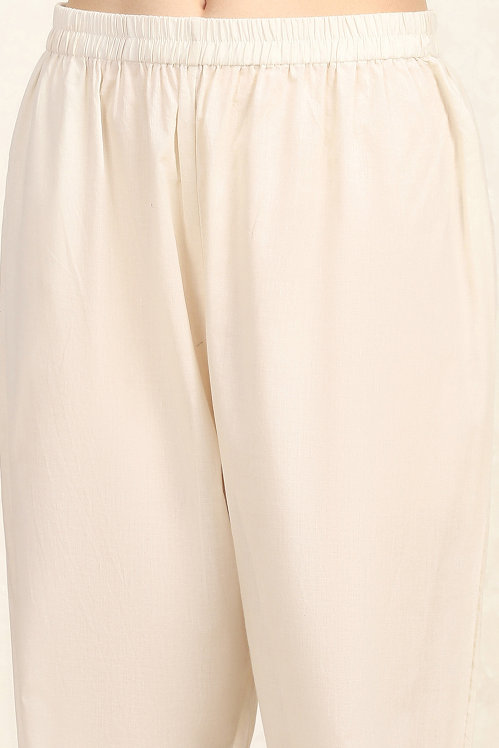 Peach Cotton Unstitched Suit Set image number 3