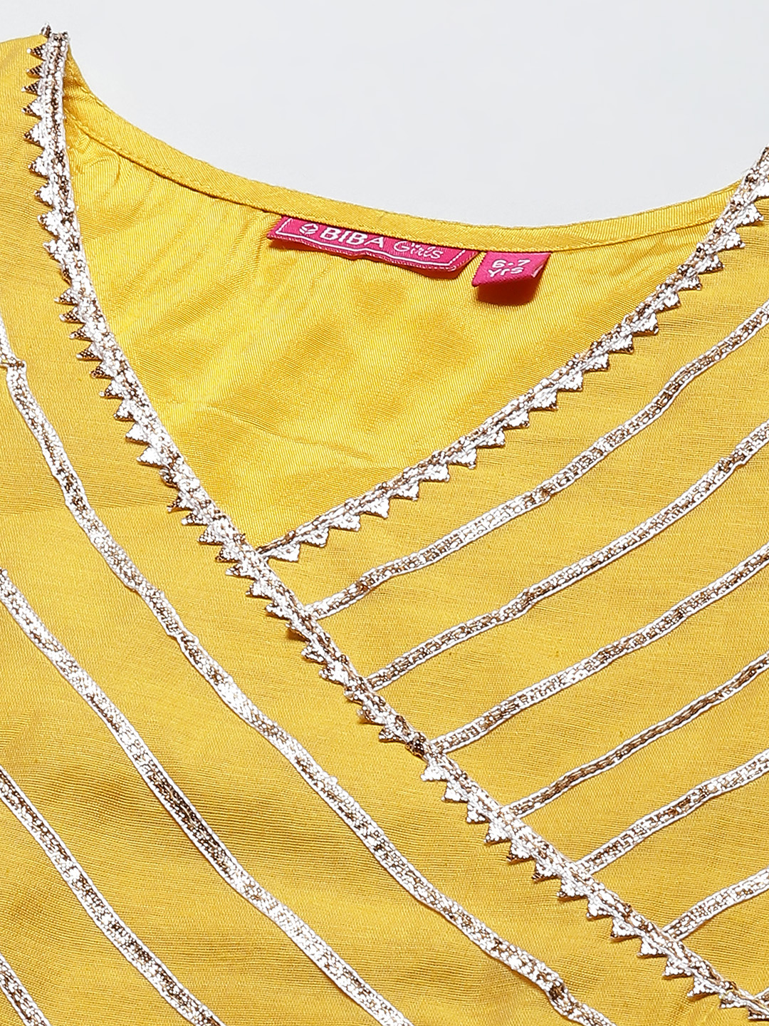 Yellow Art Silk Lehenga Set image number 1