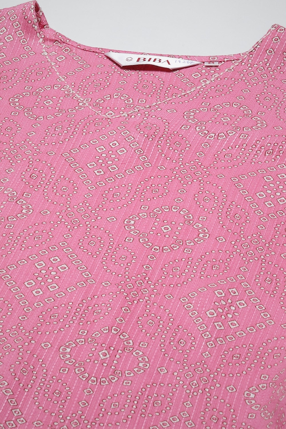 Electric Blue Viscose Straight Printed Kurta image number 5