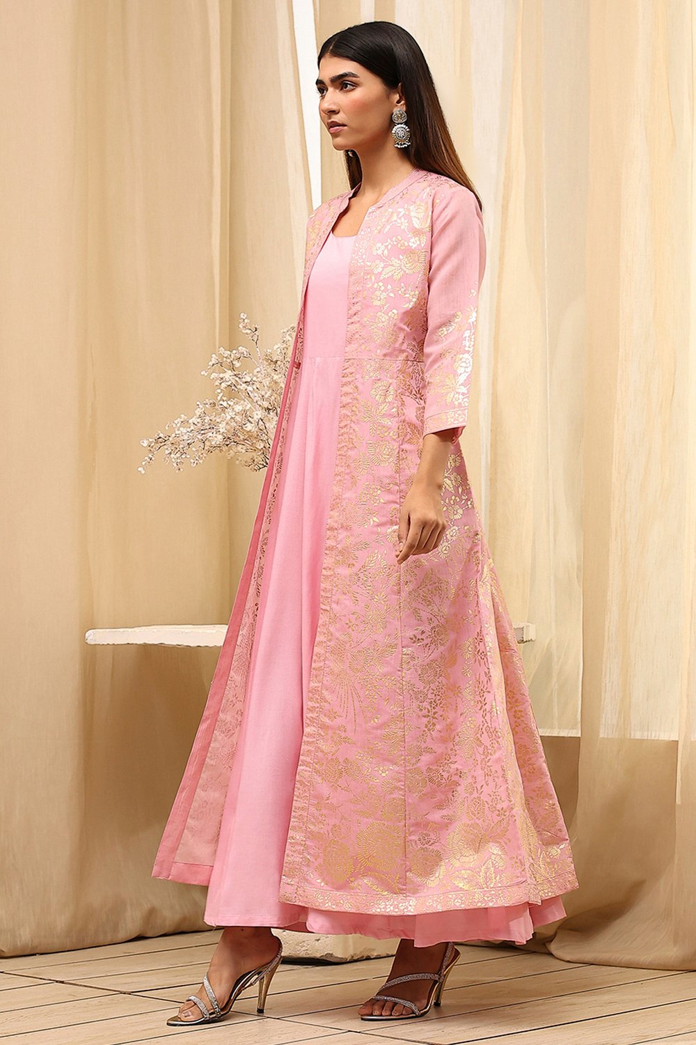 Cherry Polyester  Dress image number 4