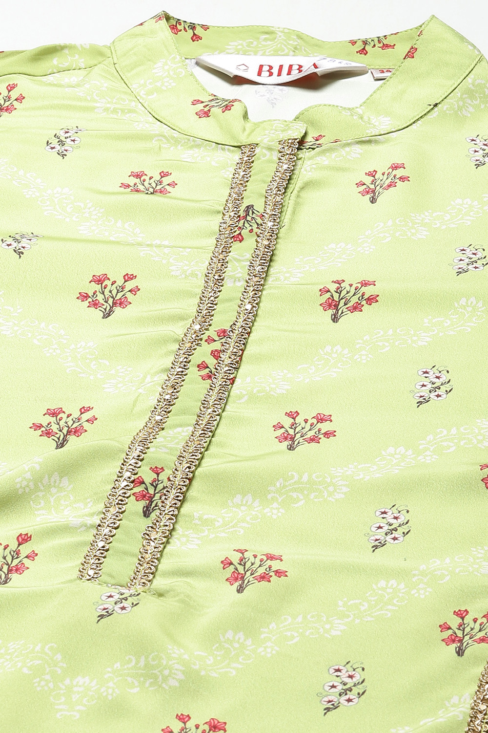 Green Art Silk Straight Kurta Salwar Pant Suit Set image number 1