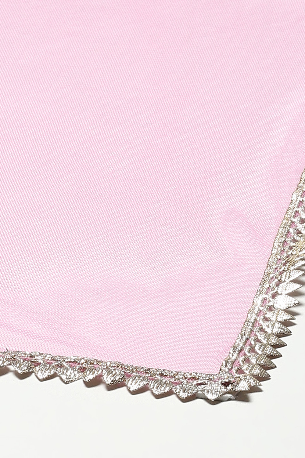 Bubble gum Pink Nylon Short Top Lehenga Set image number 3