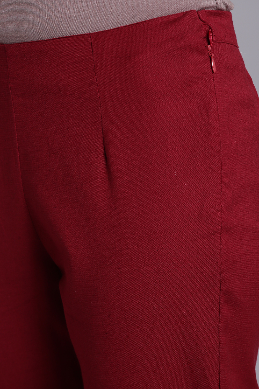 Cavern Clay Cotton Flax Slim Pants image number 1