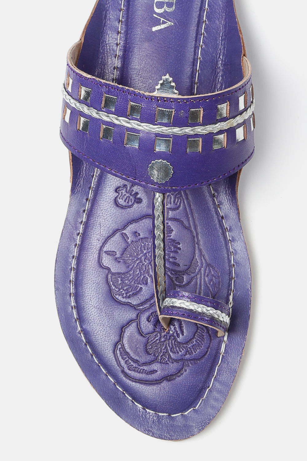 Purple Ring Toed Flats image number 1