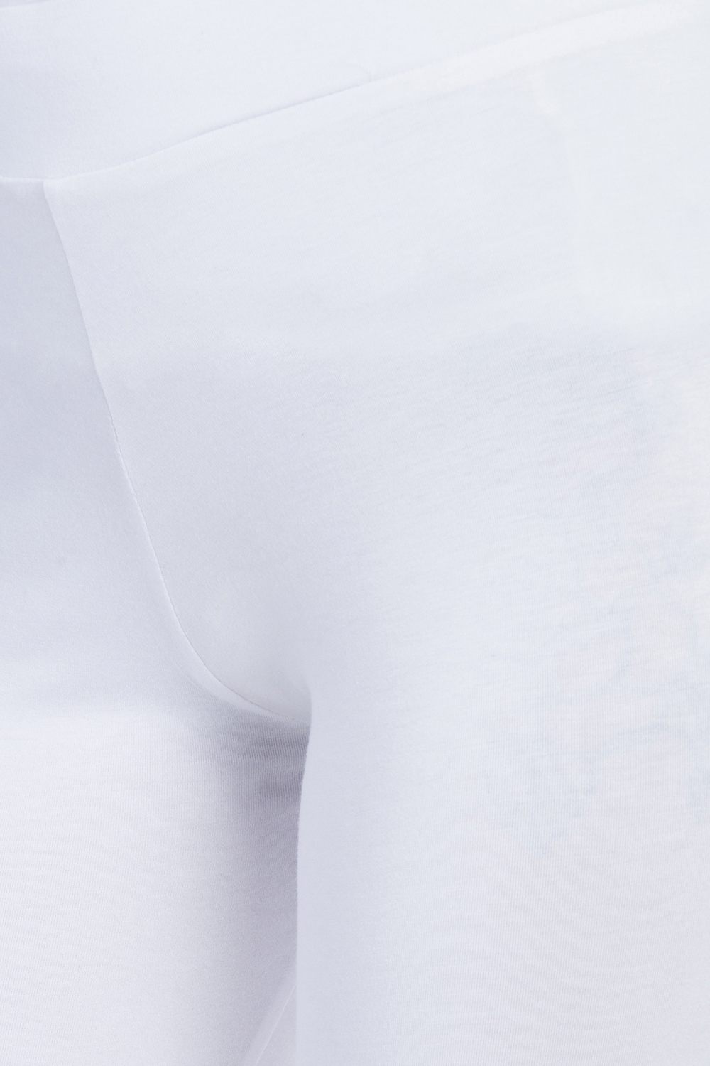 White Cotton And Art Silk Leggings image number 1