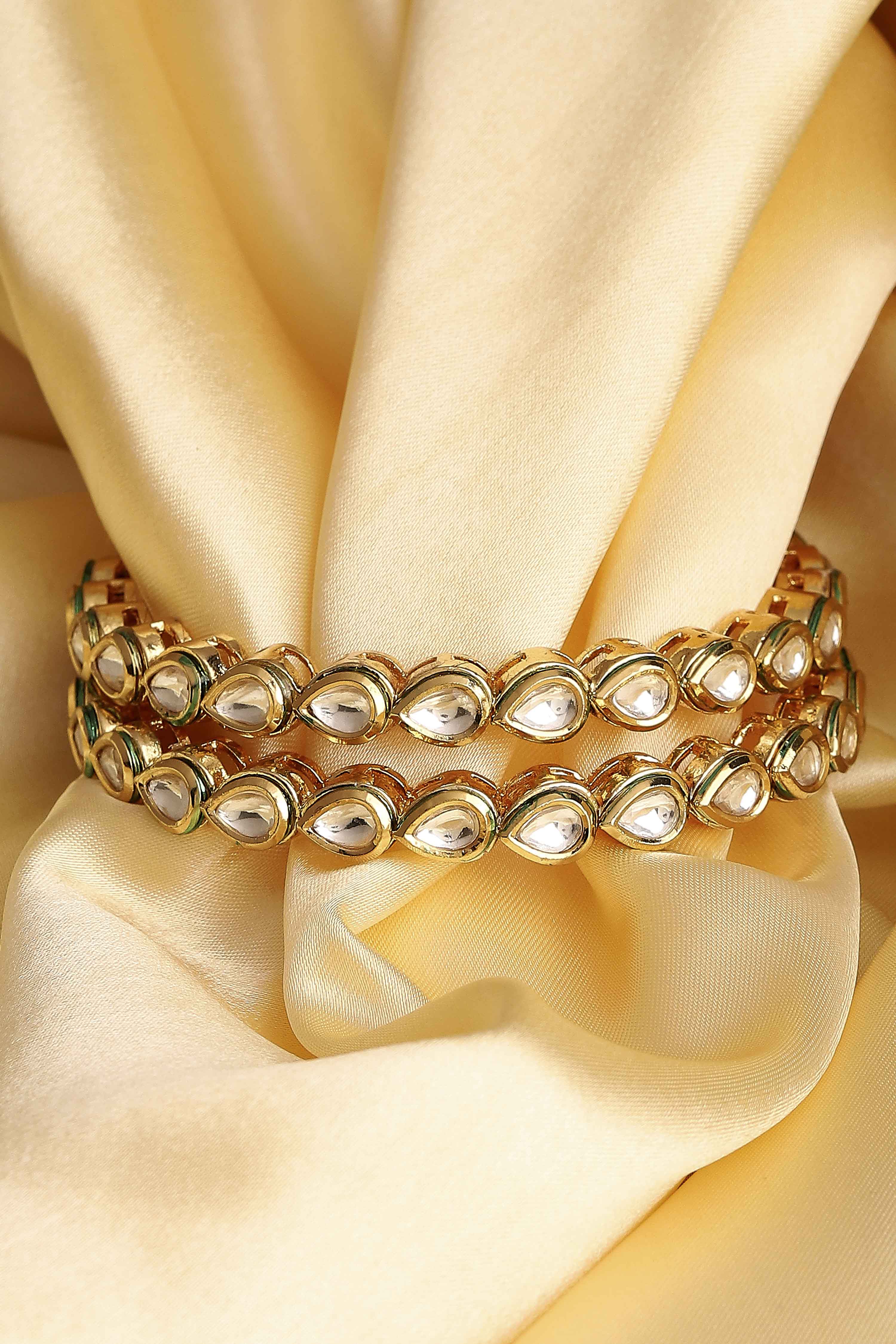 Gold Brass Bangle image number 2