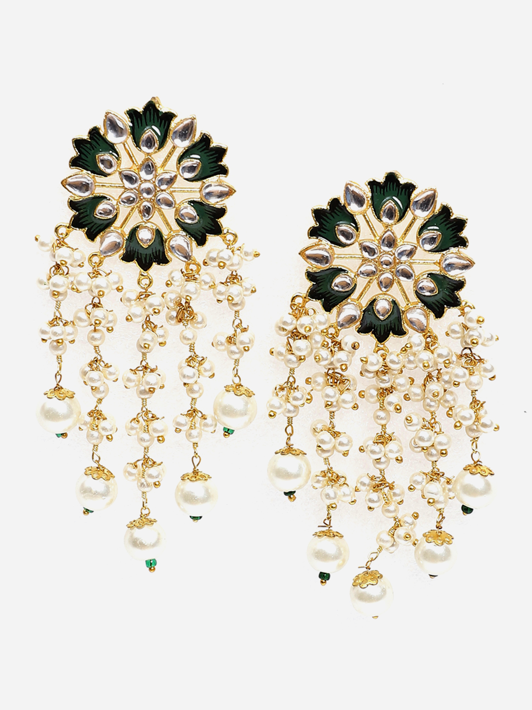 Green Earrings image number 2