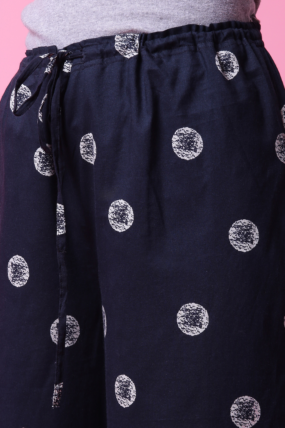 Black Cotton Straight Kurta Pants Set image number 2