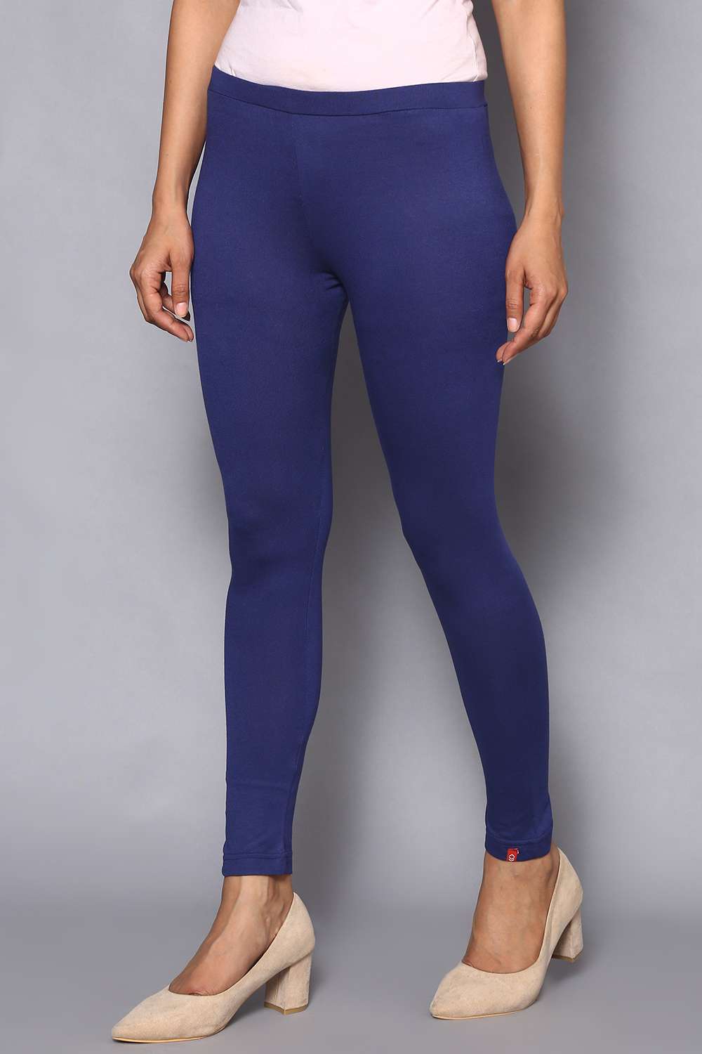 Buy Navy Viscose & Lycra Leggings (Leggings) for INR399.50