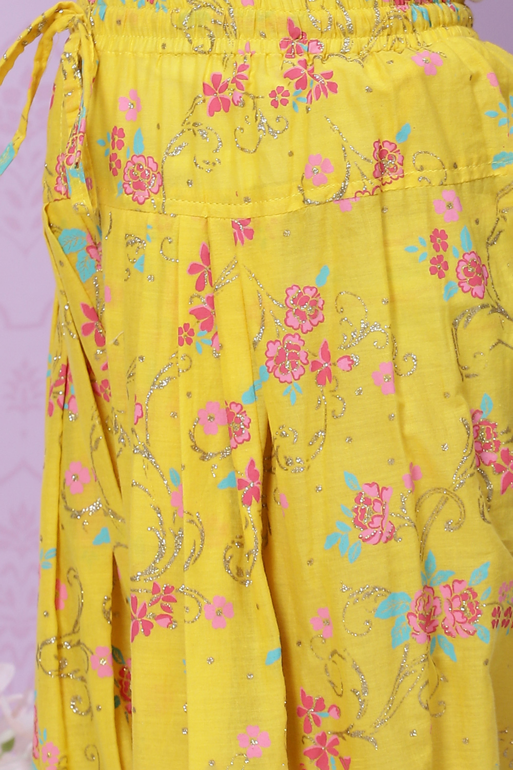 Blue Cotton Straight Kurta Salwar Suit Set image number 3