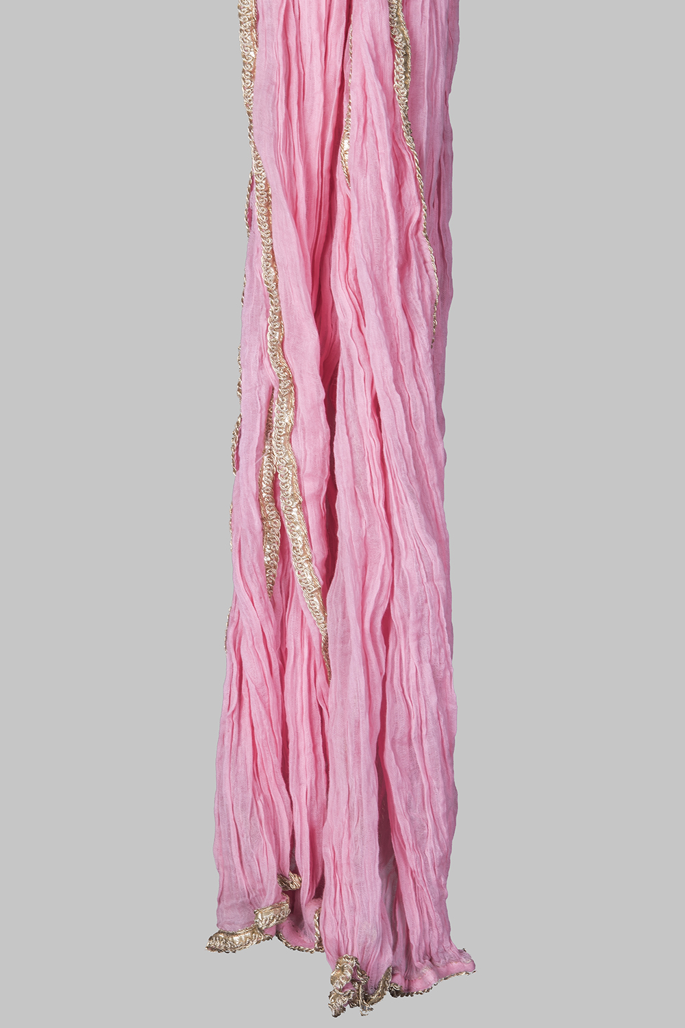 Pink Kora Gold Glitter Easy Stitch Suit Set image number 2