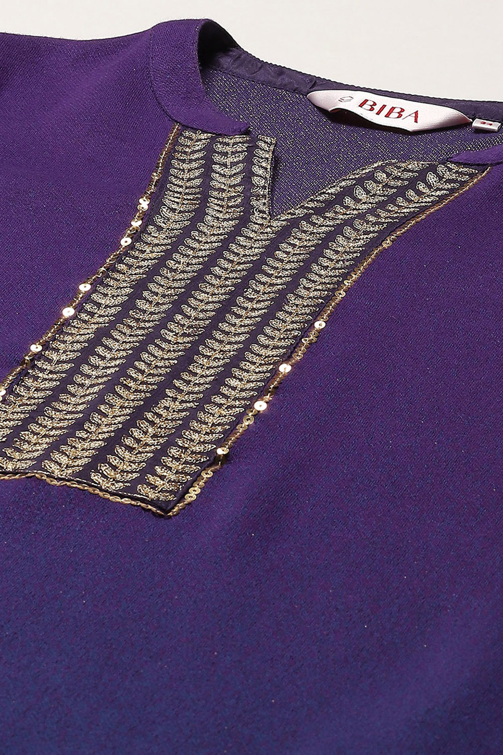 Black Carbon Polyester Straight Yarndyed 2 Piece Set image number 1