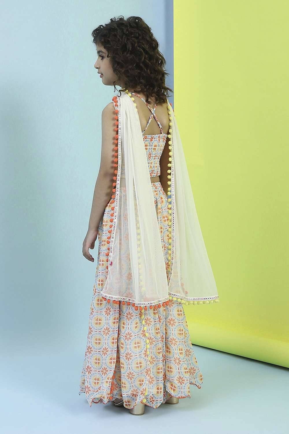 Multicolor Polyester Set image number 4